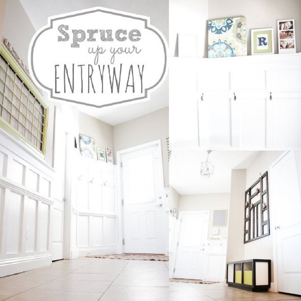 Spruce Up The Entryway with Board and Batten