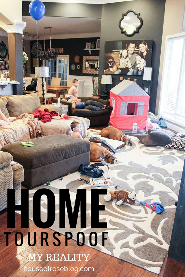 Home Tour Spoof - What My House Really Looks Like On A Daily Basis